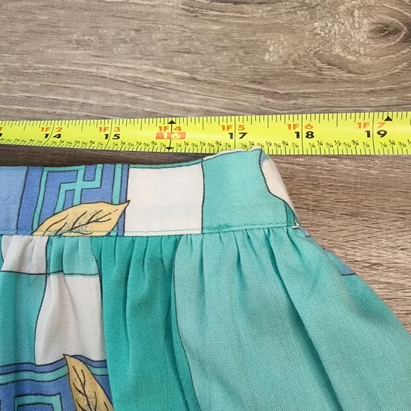 VINTAGE ALFRED DUNNER Floral Midi Skirt 36 / 22W - Picture 7 of 10